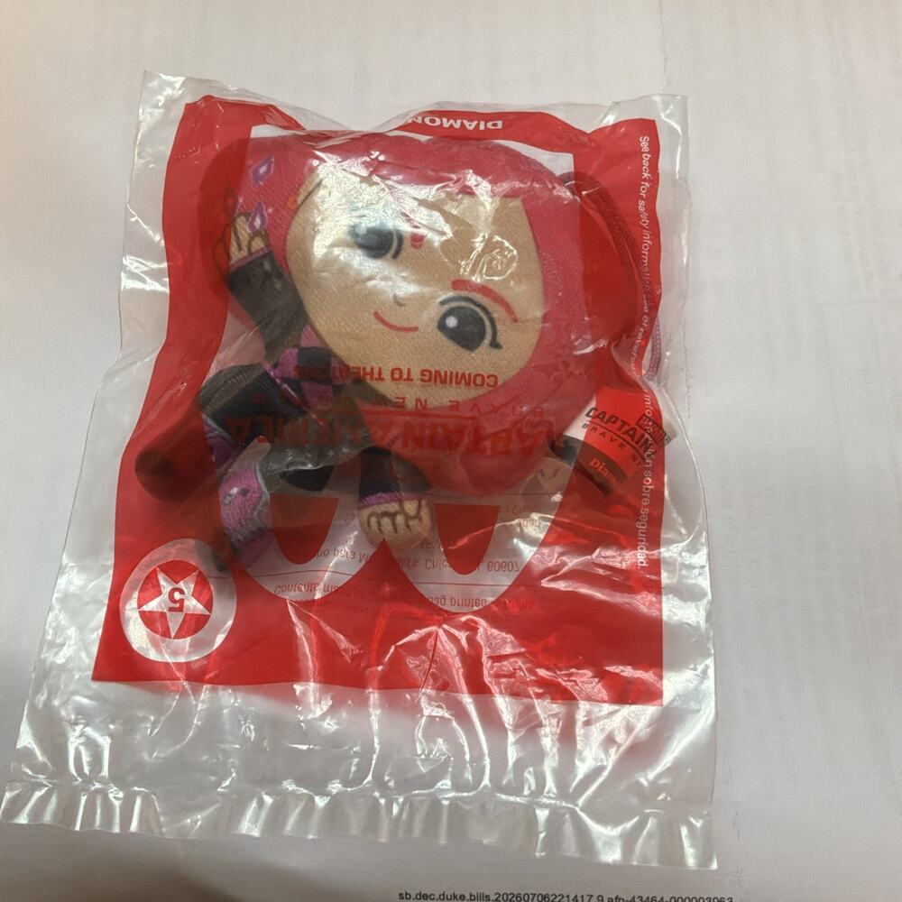 Diamondback 2024 McDonald's Captain America: Happy Meal Toy New. Sealed. #5